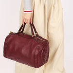 Gucci Soho Boston Bag Bordeaux