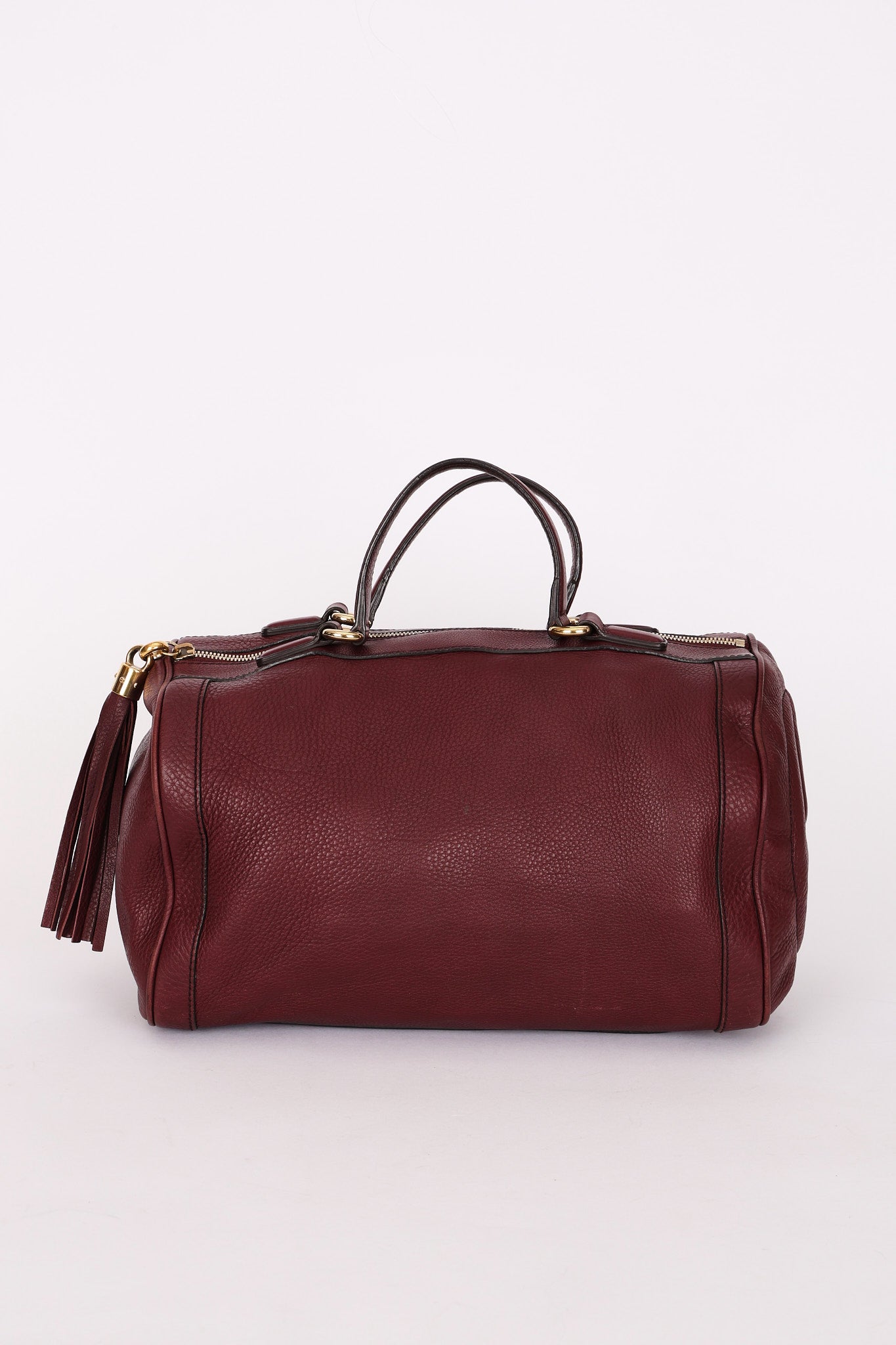 Gucci Soho Boston Bag Bordeaux