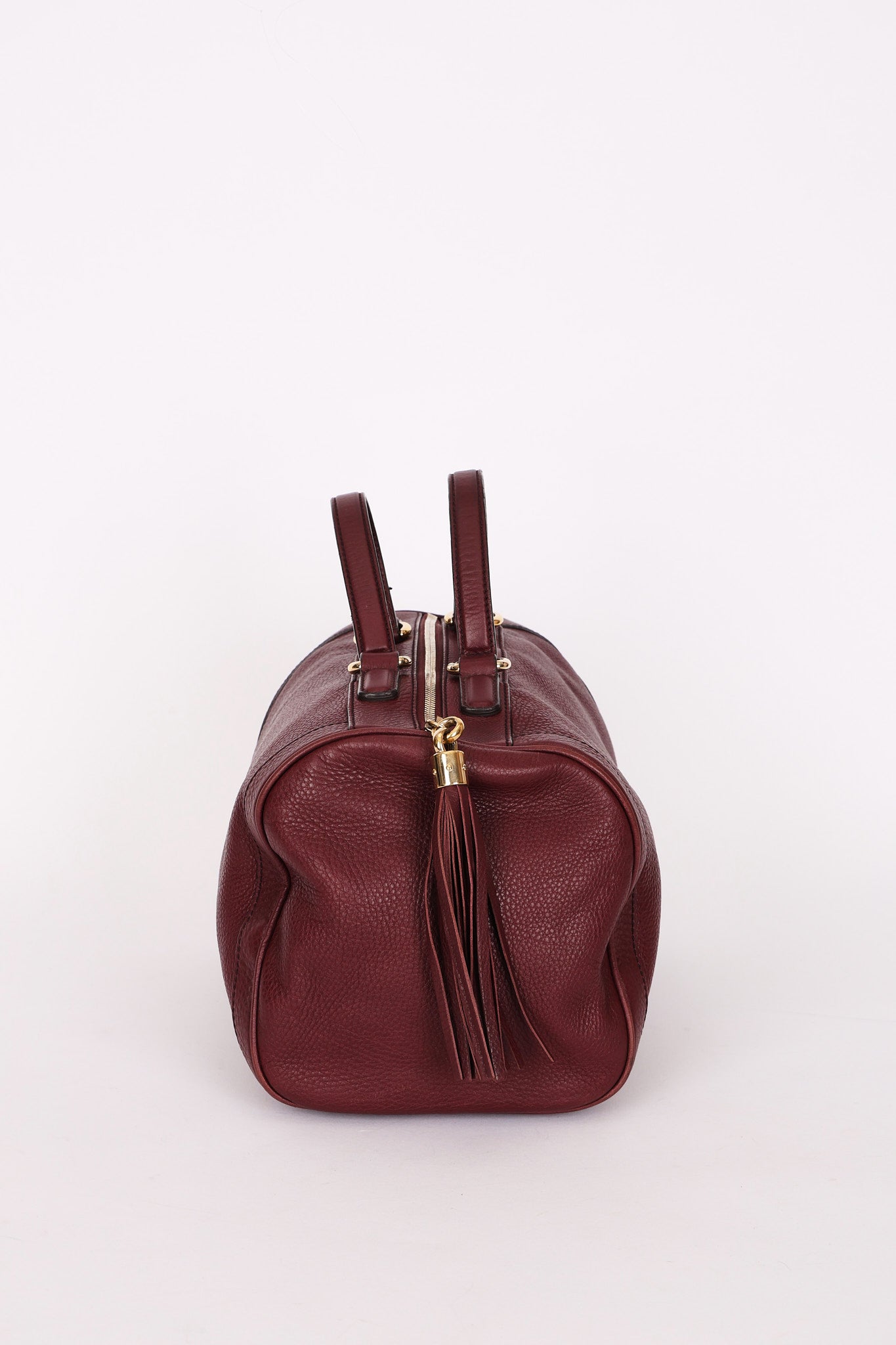 Gucci Soho Boston Bag Bordeaux