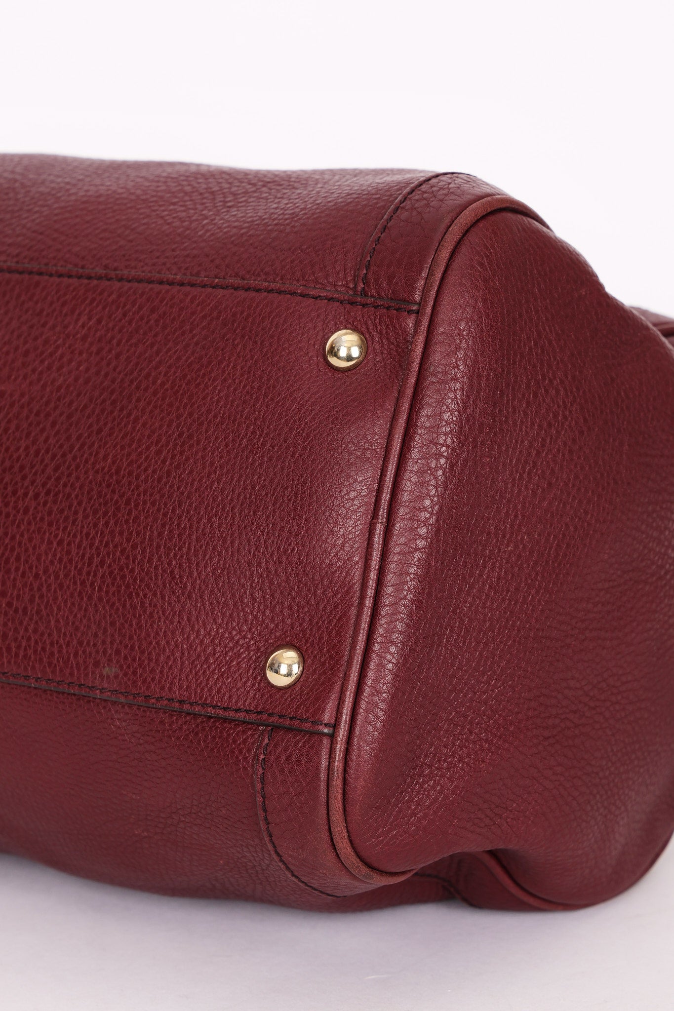 Gucci Soho Boston Bag Bordeaux