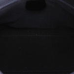 Gucci Monogram Velvet Shoulder Bag Navy