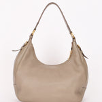 Prada Vitello Daino Hobo Gray