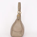 Prada Vitello Daino Hobo Gray