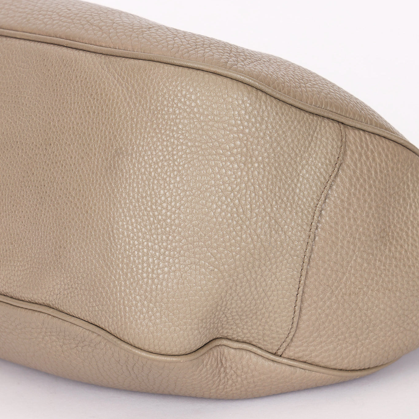 Prada Vitello Daino Hobo Gray
