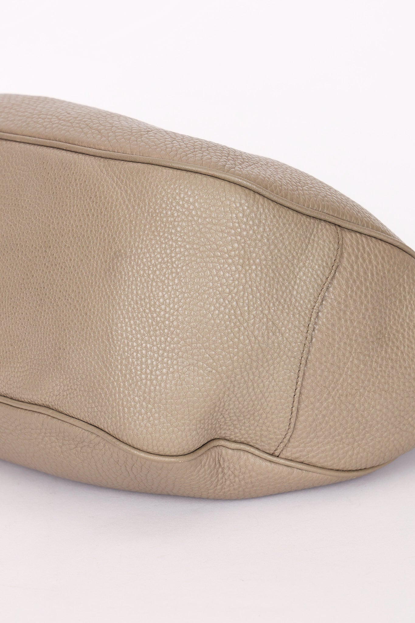 Prada Vitello Daino Hobo Gray