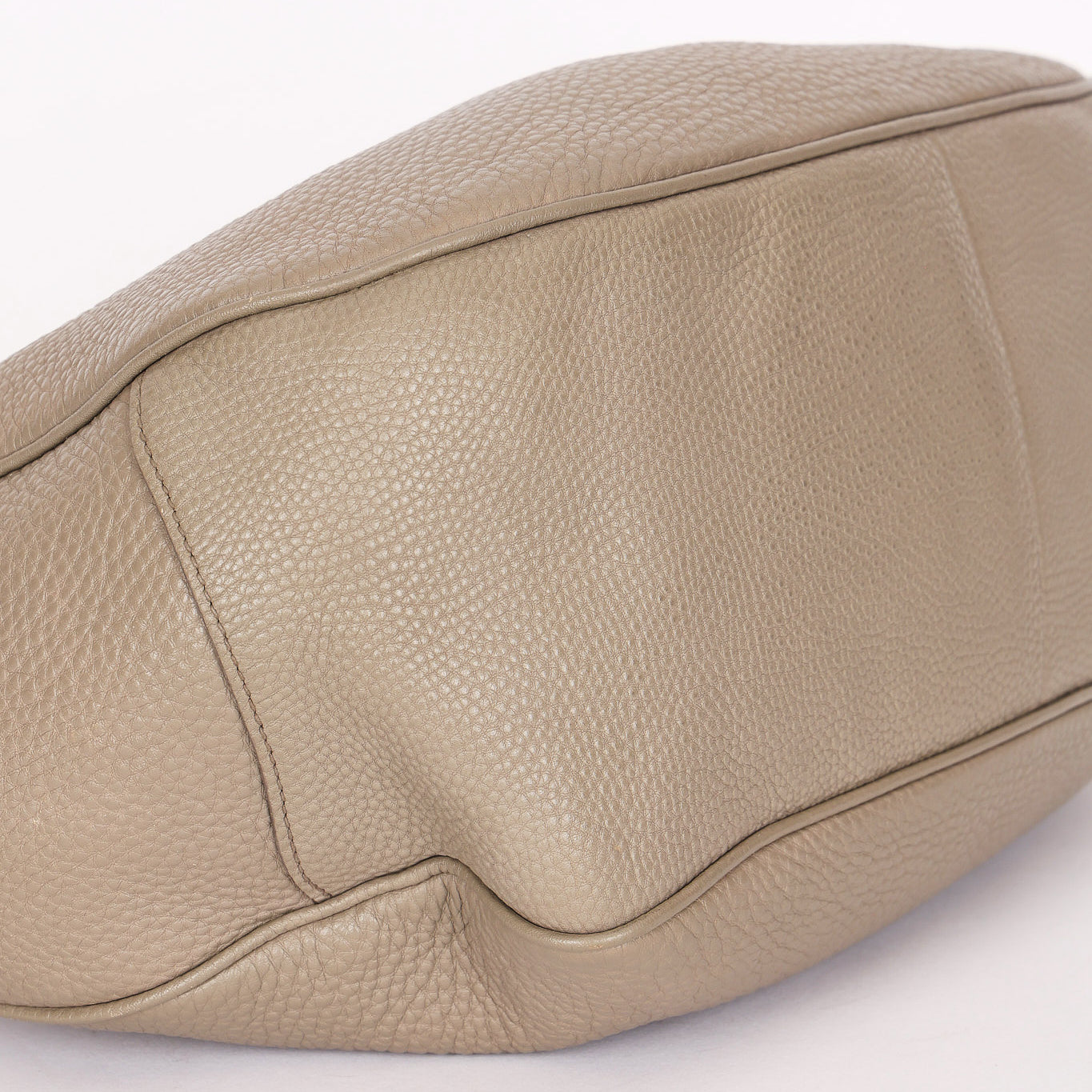 Prada Vitello Daino Hobo Gray