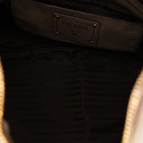 Prada Vitello Daino Hobo Gray