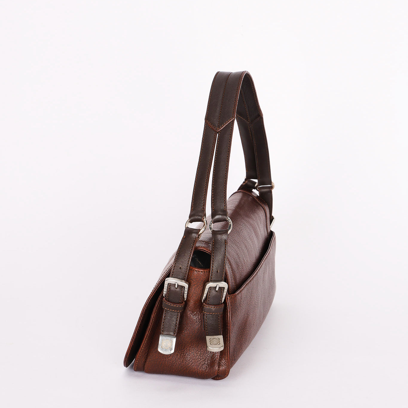 Loewe Studded Anagram Shoulder Bag 2004