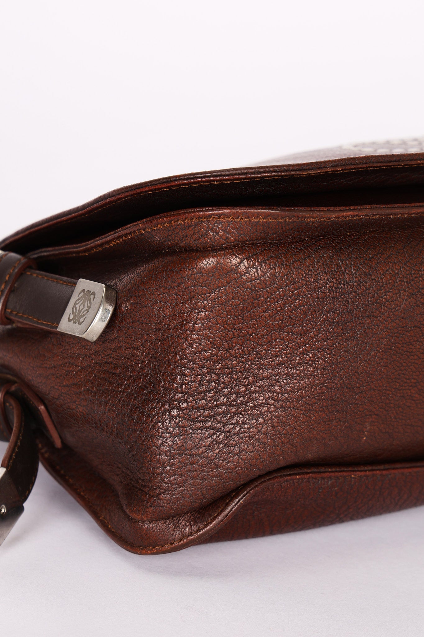Loewe Studded Anagram Shoulder Bag