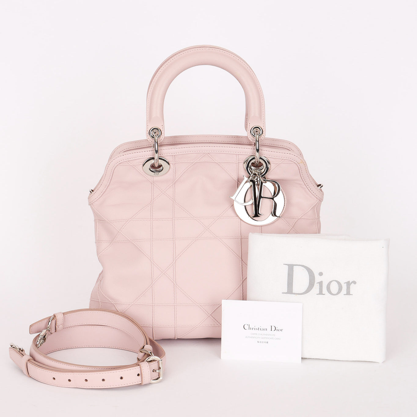 Christian Dior Granville Tote Lilac