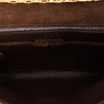 Celine Envelope Clutch on Chain Brown Suede