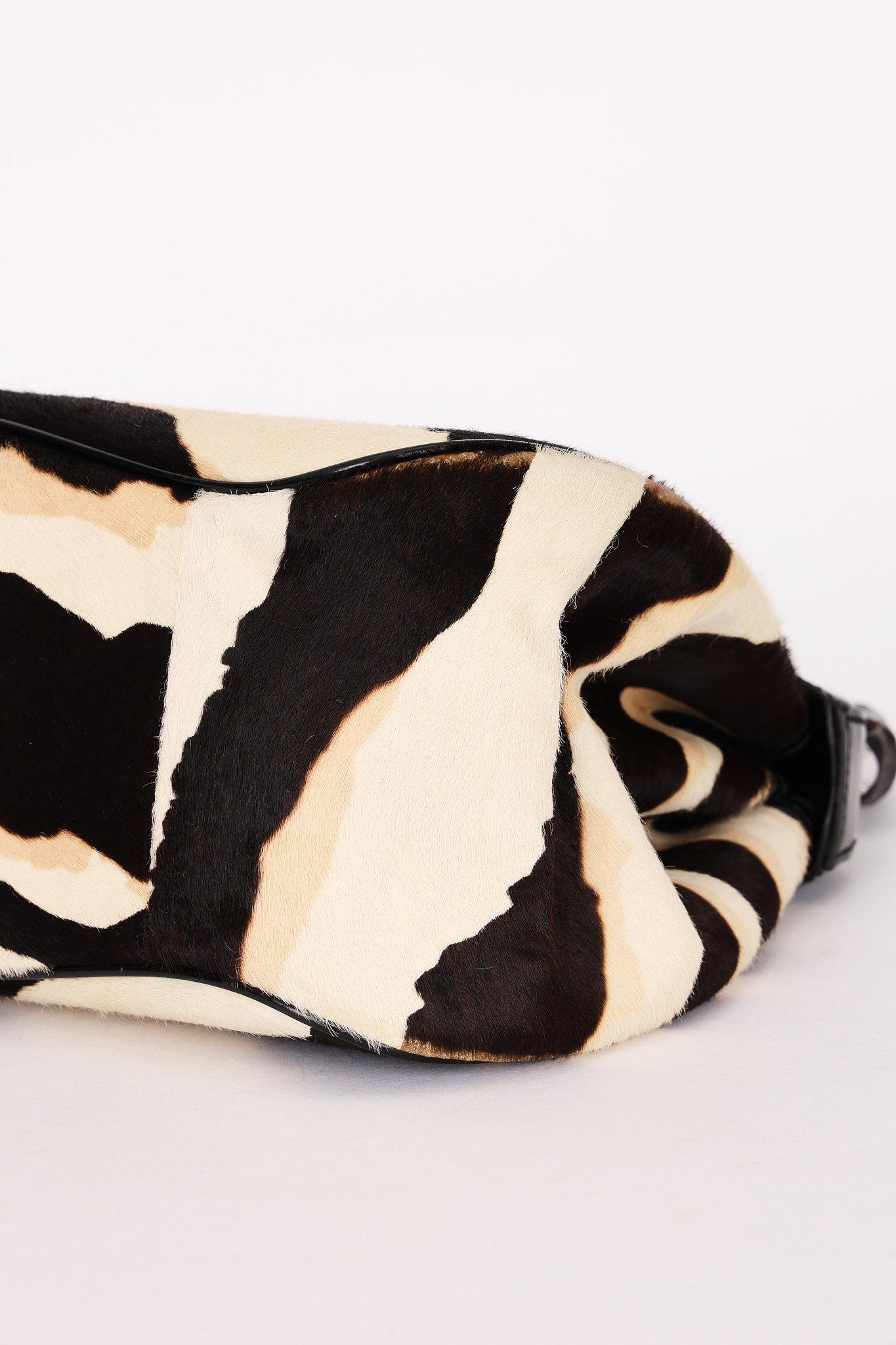 Gucci Lady Lock Tiger Print Bamboo Top Handle Bag
