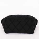 Chanel Raw Edge Tote Black Canvas