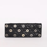 Chanel Star Attitude Grommet Clutch Black Calfskin MMHW