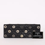 Chanel Star Attitude Grommet Clutch Black Calfskin MMHW
