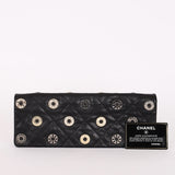 Chanel Star Attitude Grommet Clutch Black Calfskin MMHW