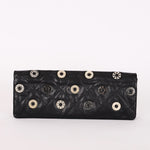 Chanel Star Attitude Grommet Clutch Black Calfskin MMHW