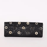 Chanel Star Attitude Grommet Clutch Black Calfskin MMHW