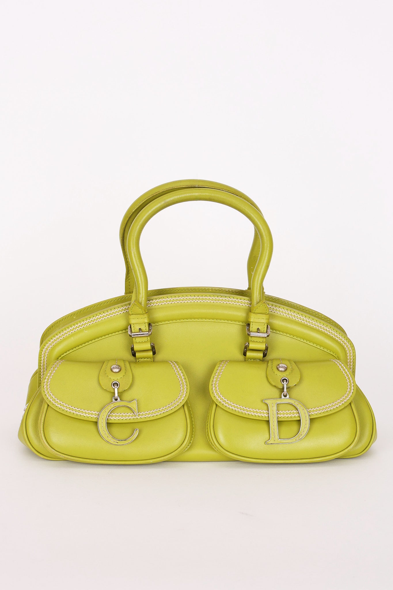 Christian Dior Detective Bag Lime Green
