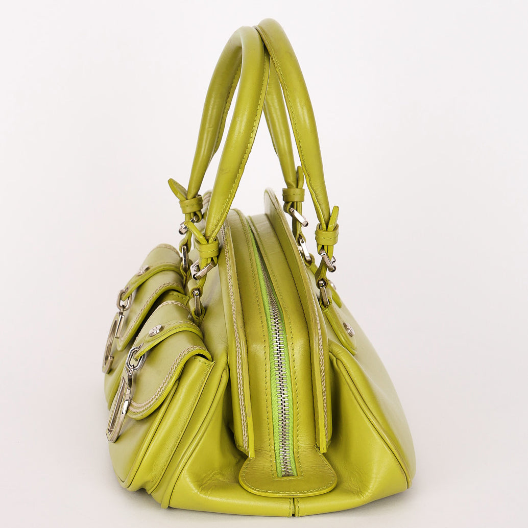 Christian Dior Detective Bag Lime Green