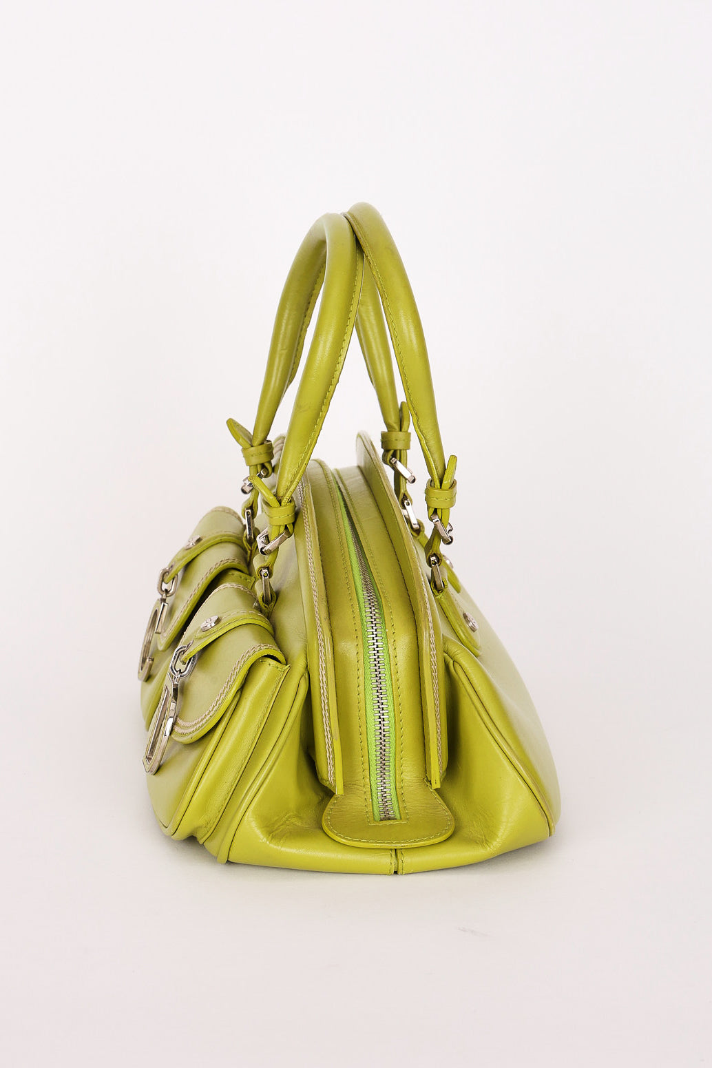 Christian Dior Detective Bag Lime Green