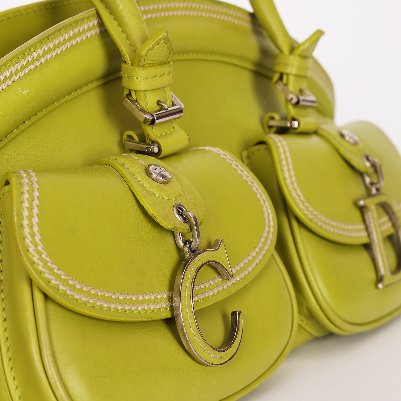 Christian Dior Detective Bag Lime Green