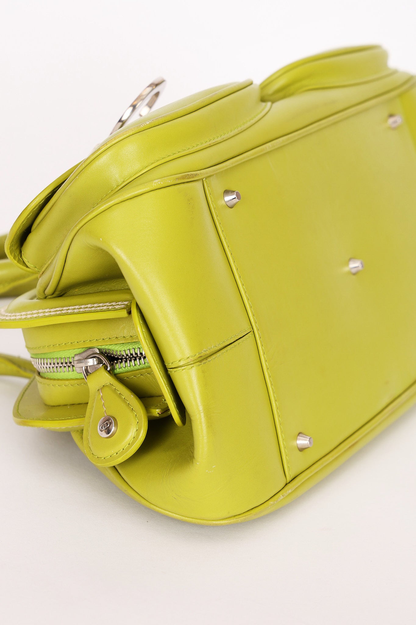 Christian Dior Detective Bag Lime Green