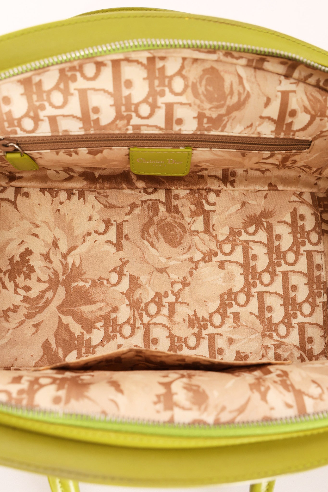 Christian Dior Detective Bag Lime Green
