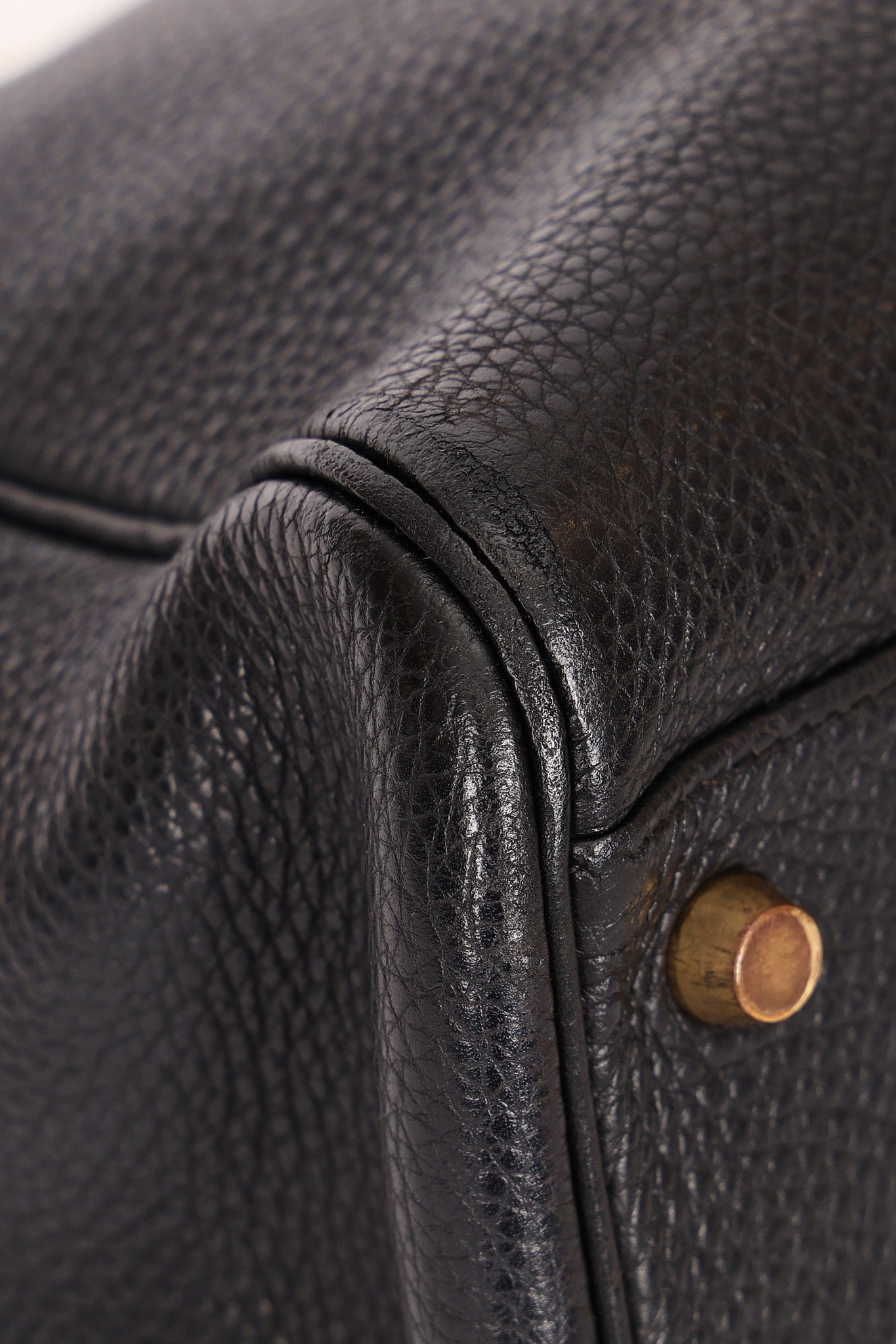 Hermès Kelly Sport MM Noir Togo GHW