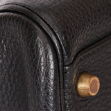Hermès Kelly Sport MM Noir Togo GHW
