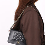 Chanel Mademoiselle Wallet on Chain Black Lambskin GHW