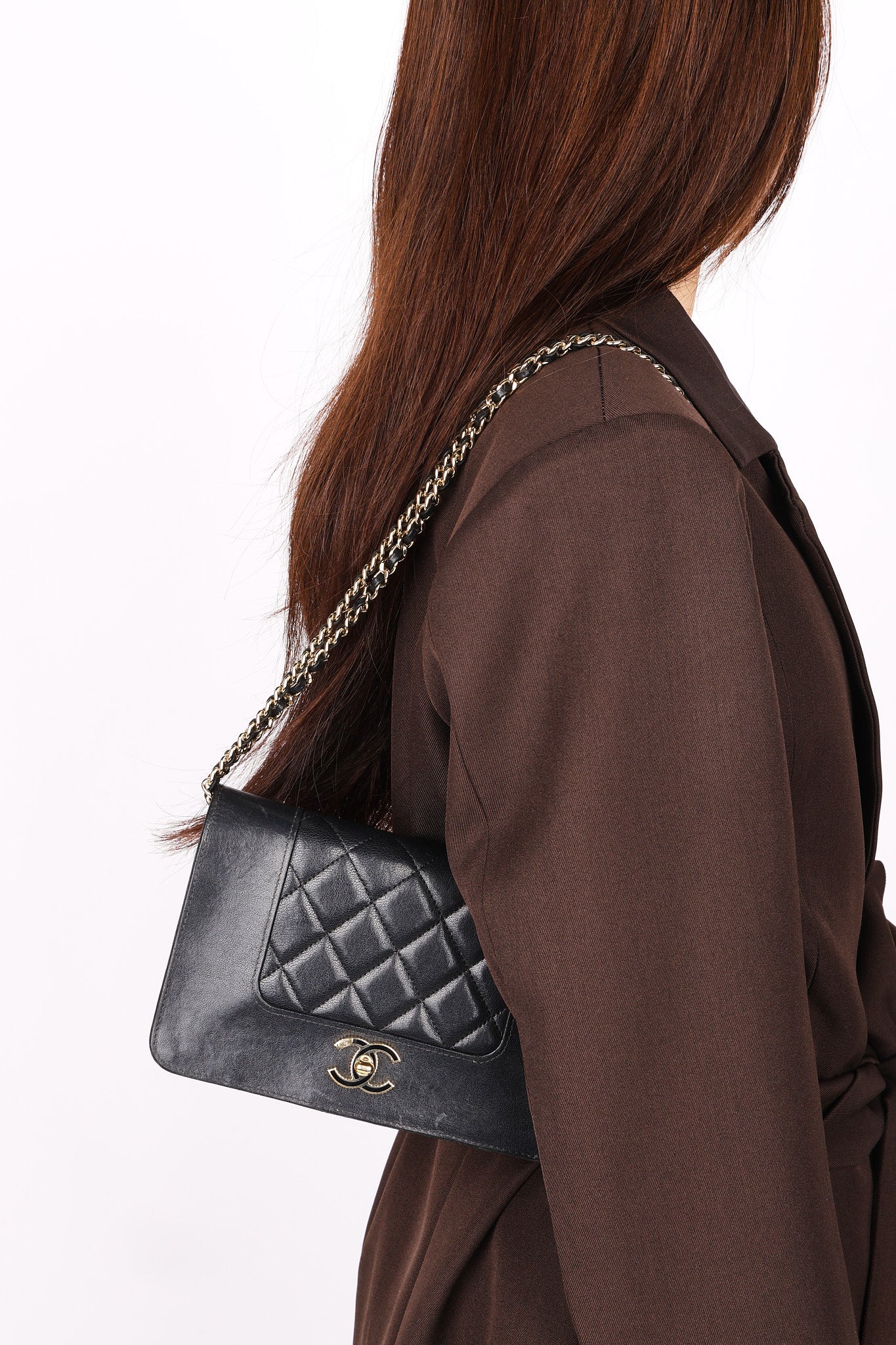 Chanel Mademoiselle Wallet on Chain Black Lambskin GHW
