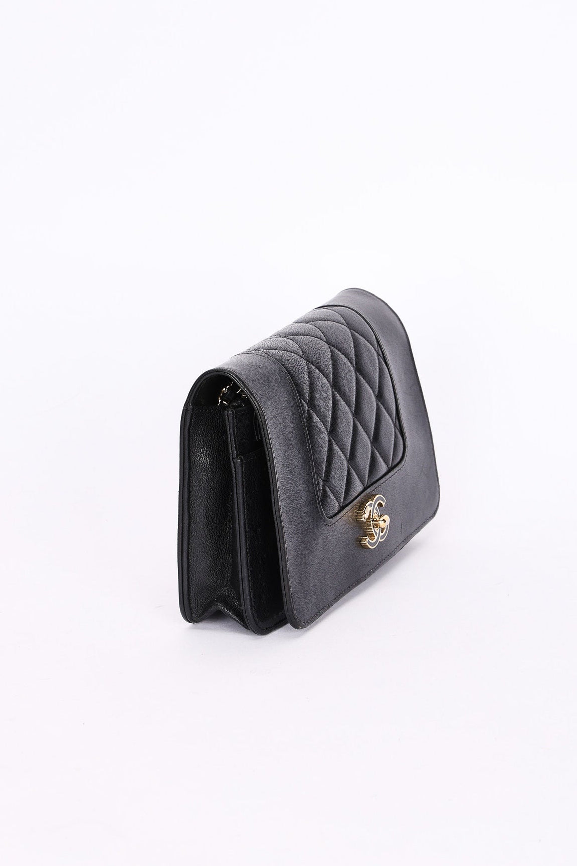 Chanel Mademoiselle Wallet on Chain Black Lambskin GHW
