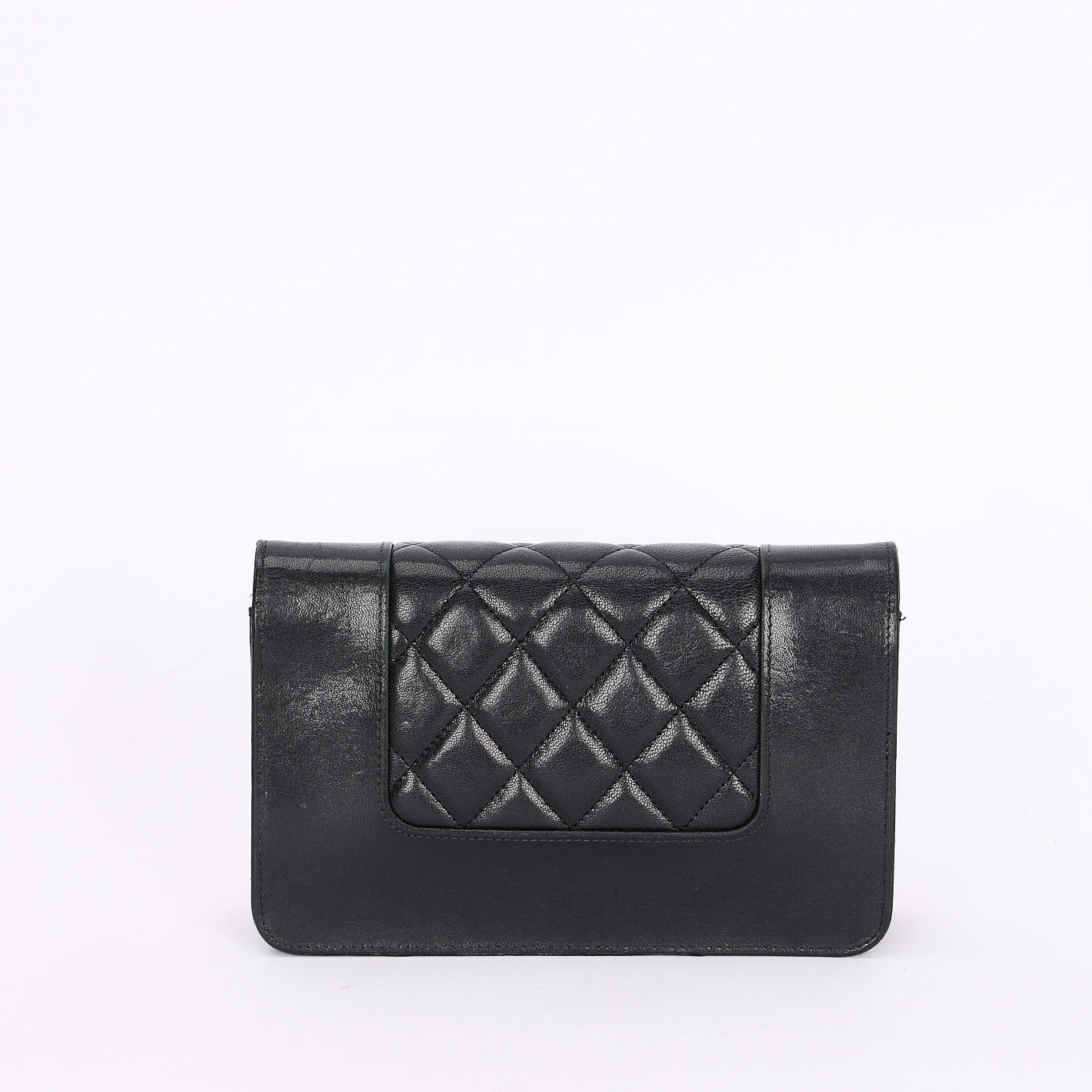 Chanel Mademoiselle Wallet on Chain Black Lambskin GHW