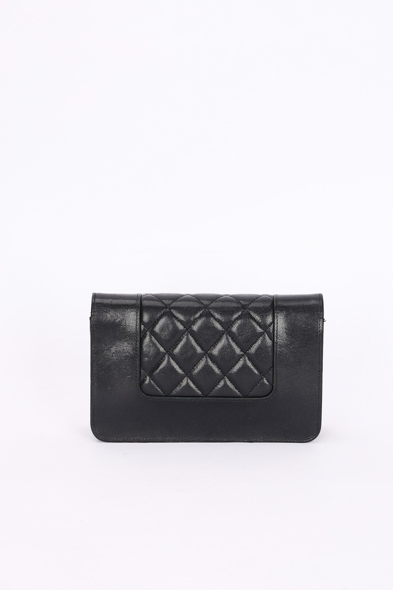 Chanel Mademoiselle Wallet on Chain Black Lambskin GHW