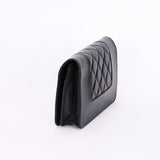 Chanel Mademoiselle Wallet on Chain Black Lambskin GHW