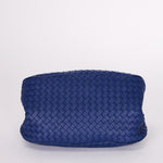 Bottega Veneta Intrecciato Shoulder Bag Cobalt Blue