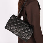 Chanel Single Flap Black Lambskin DSHW
