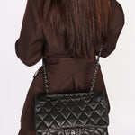 Chanel Single Flap Black Lambskin DSHW