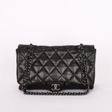 Chanel Single Flap Black Lambskin DSHW
