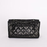 Chanel Single Flap Black Lambskin DSHW
