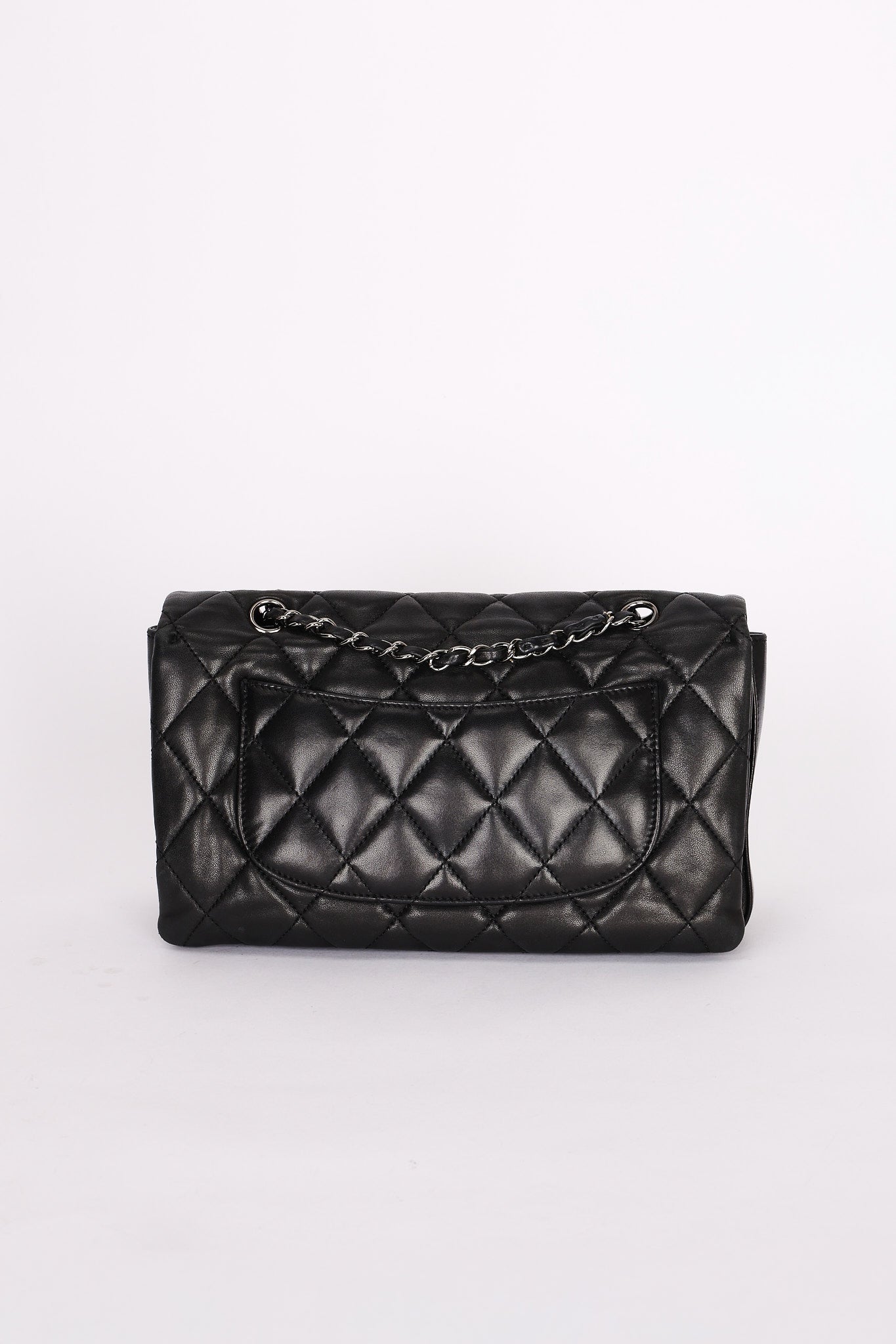 Chanel Single Flap Black Lambskin DSHW
