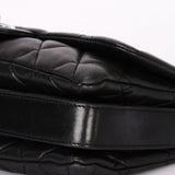 Chanel Single Flap Black Lambskin DSHW