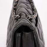 Chanel Single Flap Black Lambskin DSHW