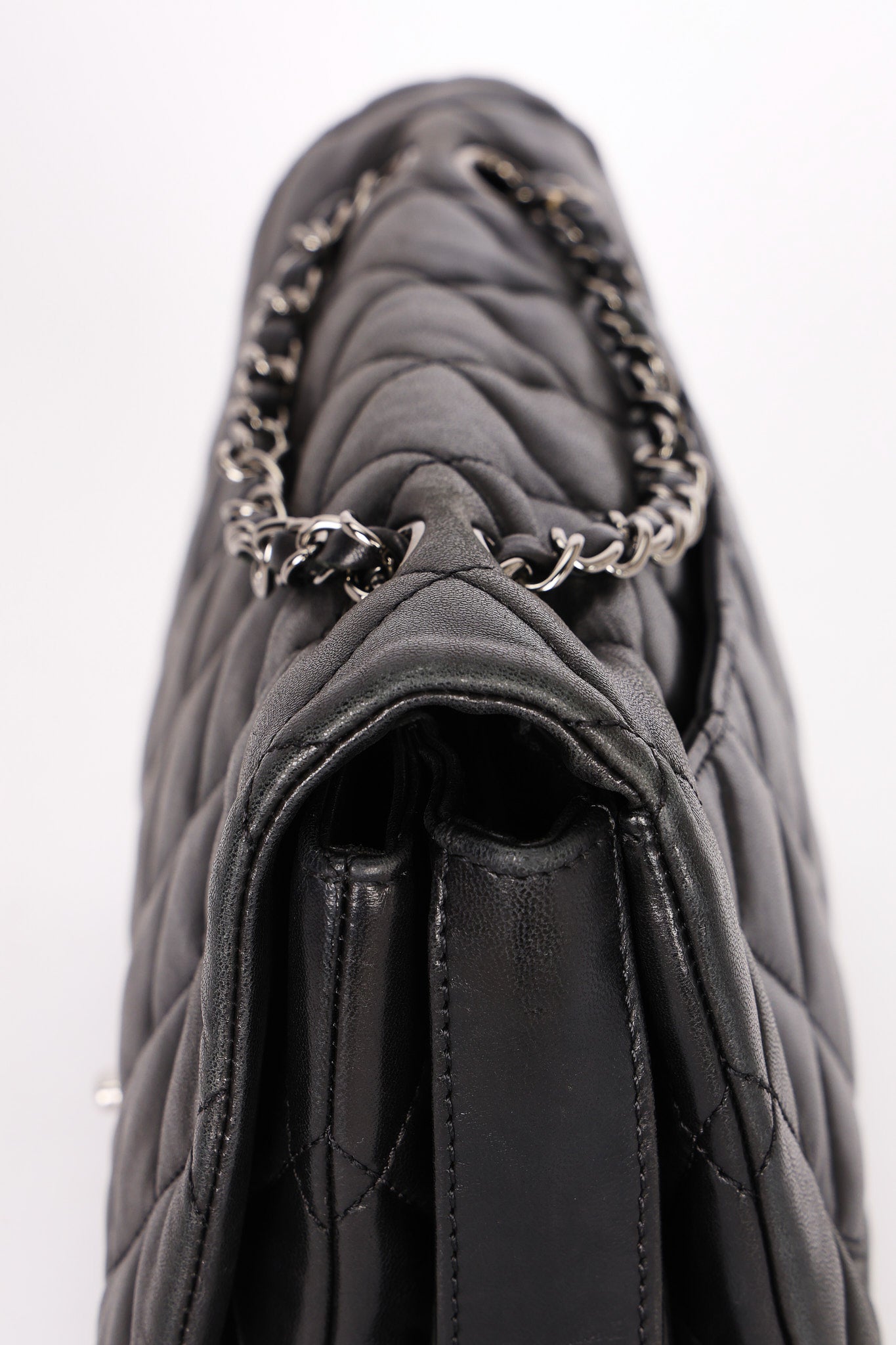 Chanel Single Flap Black Lambskin DSHW