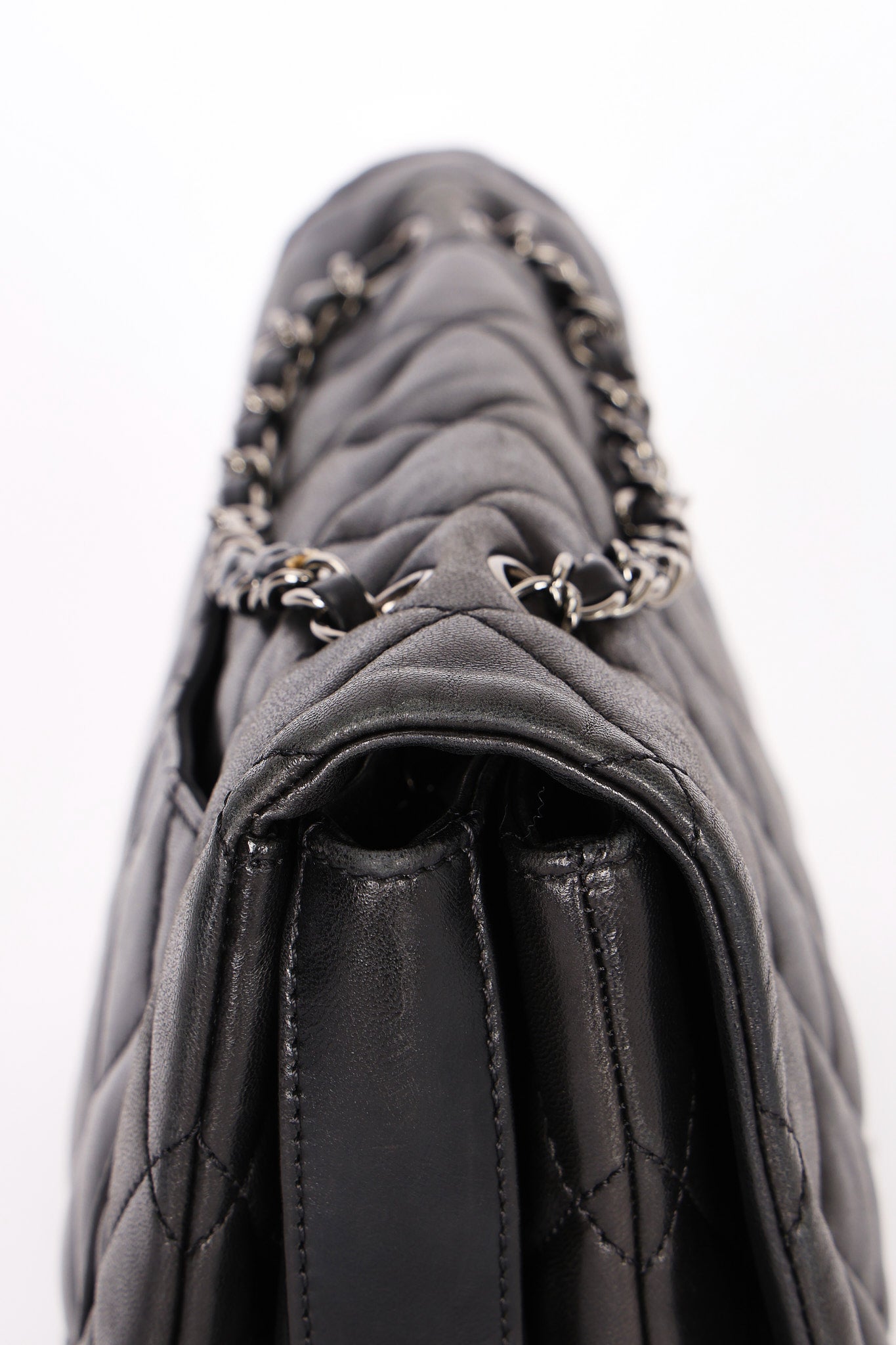 Chanel Single Flap Black Lambskin DSHW