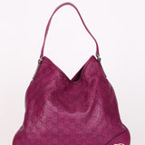 Gucci Guccissima New Britt Shoulder Bag Purple
