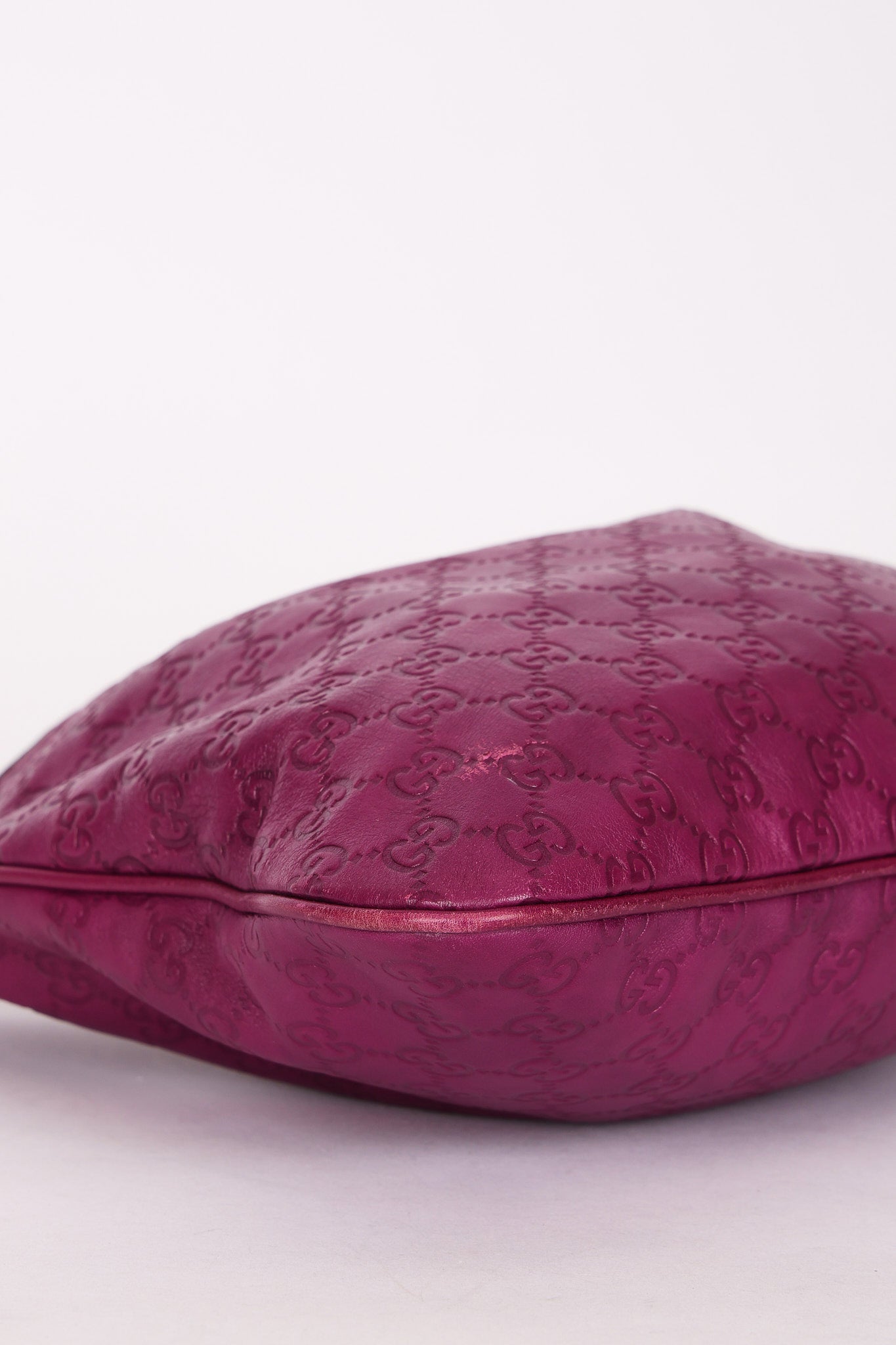 Gucci Guccissima New Britt Shoulder Bag Purple