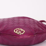 Gucci Guccissima New Britt Shoulder Bag Purple
