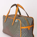 Gucci Multicolor Monogram Boston Bag